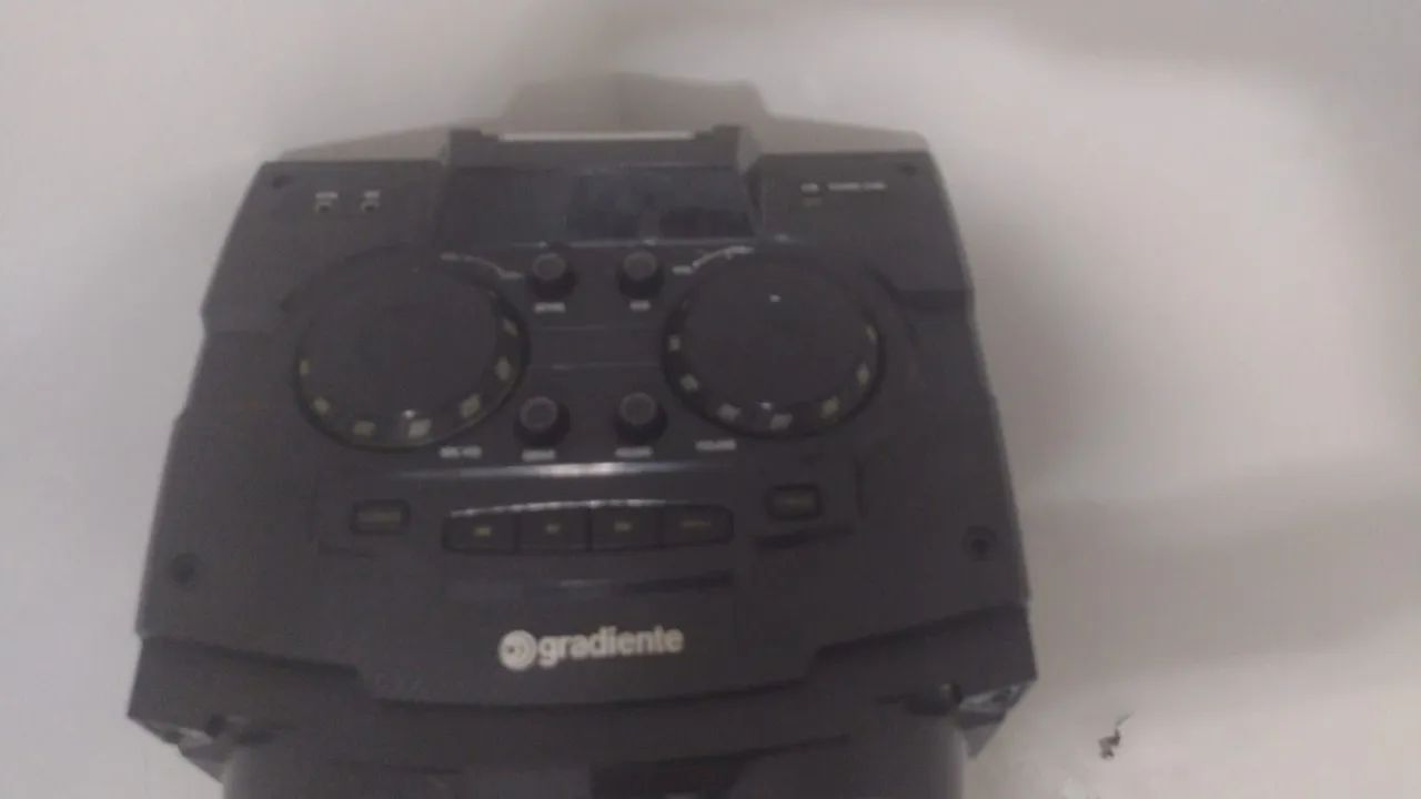 Caixa de Som Torre Gradiente Potente Semi Nova  - Foto 2