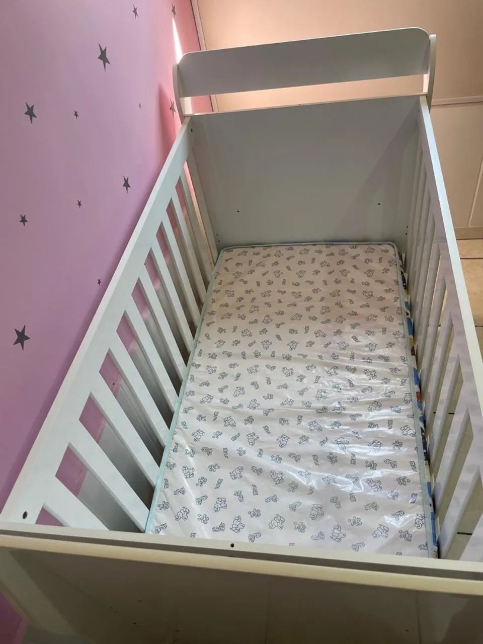 Berço infantil branco - Foto 2