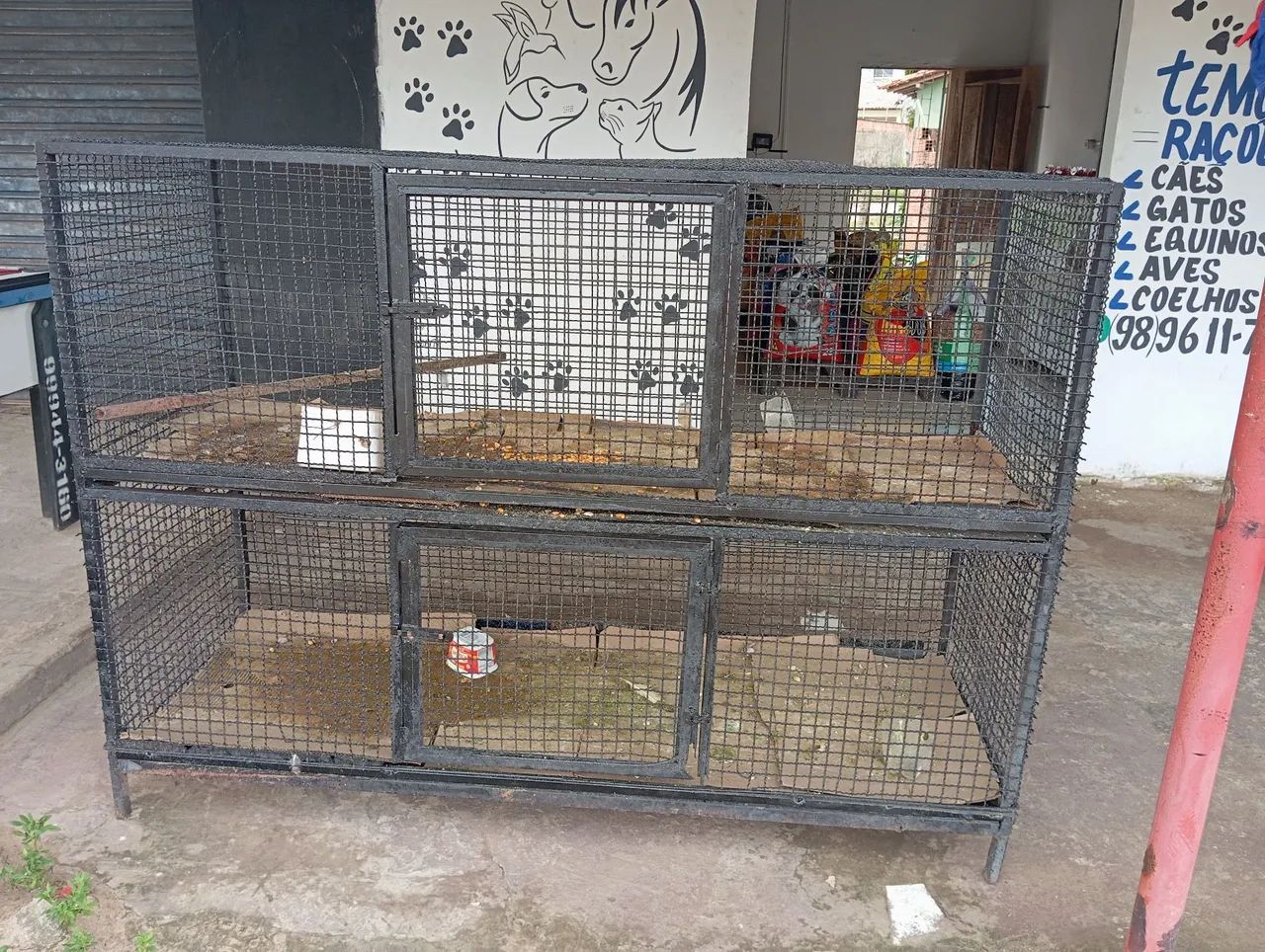 Vendo gaiola para todos tipos de animais 