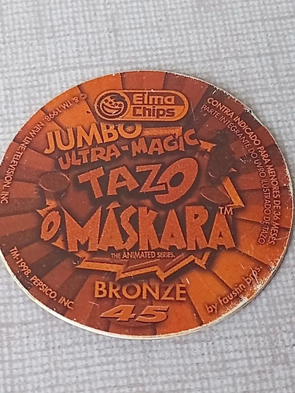 Taso ultra Magic o Máscara 45  Elma Chips 1998 - Foto 5