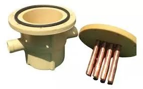 KIT DE 4 Refil   Aqualux 3/4 x 160 MM + Parafuso + Arruela de Borracha  