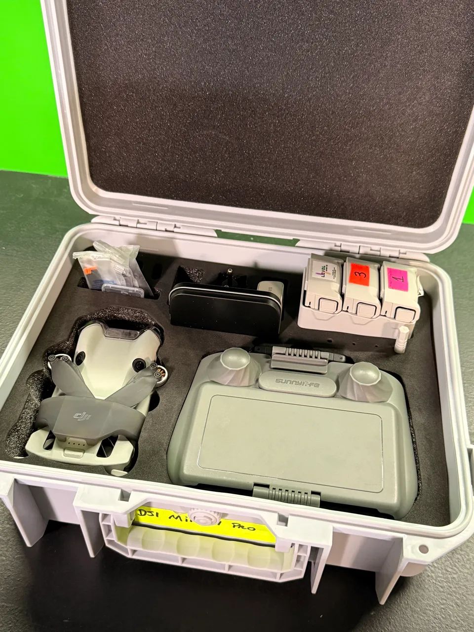 Drone DJi mini4 Pro Combo 3 baterias + acessórios + case - Foto 3