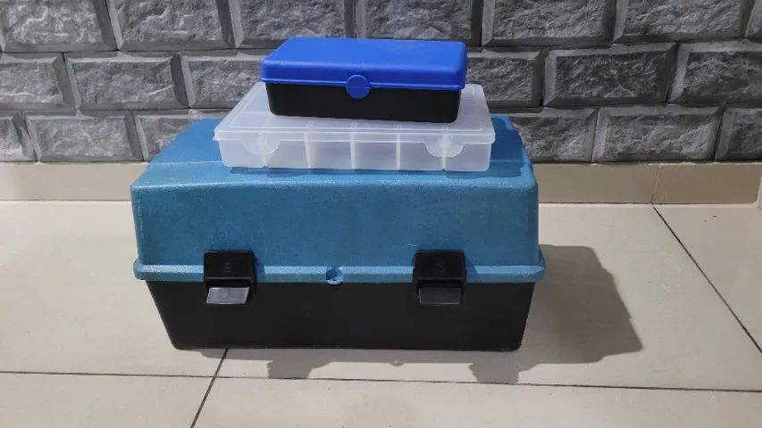 Caixa Plástica Organizadora para Material de Pesca ou serviço - Foto 5