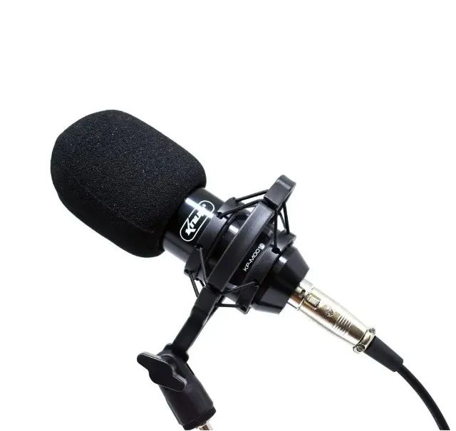 Kit Microfone Condensador Com Braço Articulado Knup - Foto 4