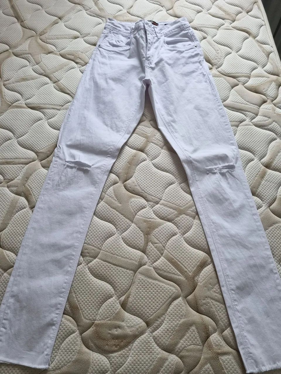 Calça branca jeans Dardak tamanho 38