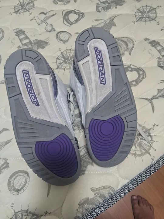 Tênis Nike Air Jordan 3 Retro - Tamanho 40 - Foto 3