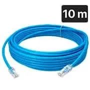 Cabo De Rede Lan Rj45 10 Metros Cat5 Internet