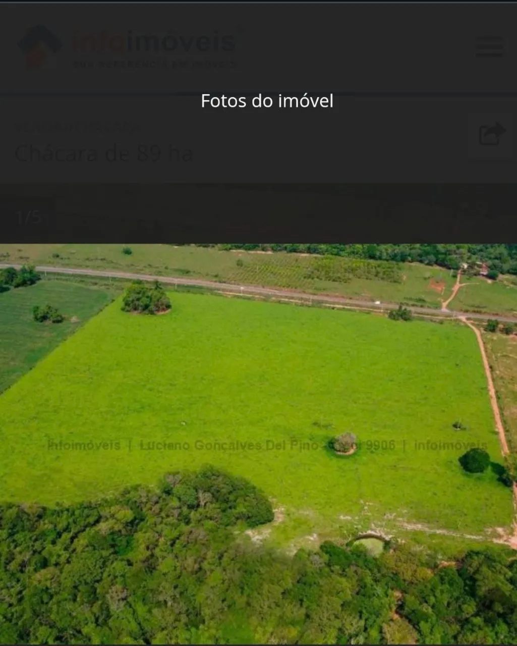 Área rural a venda em Bonito-MS