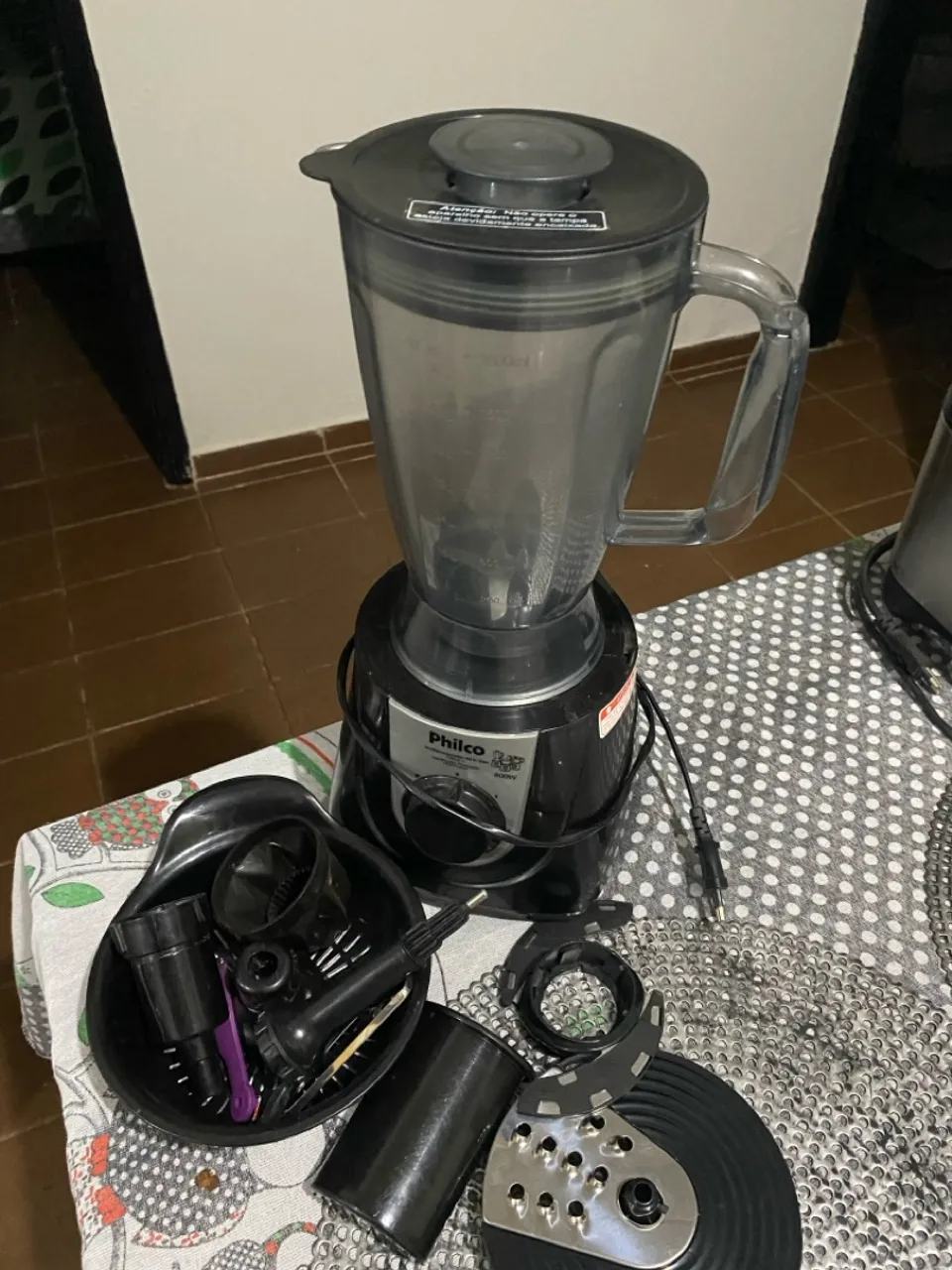 Liquidificador Philco e processador