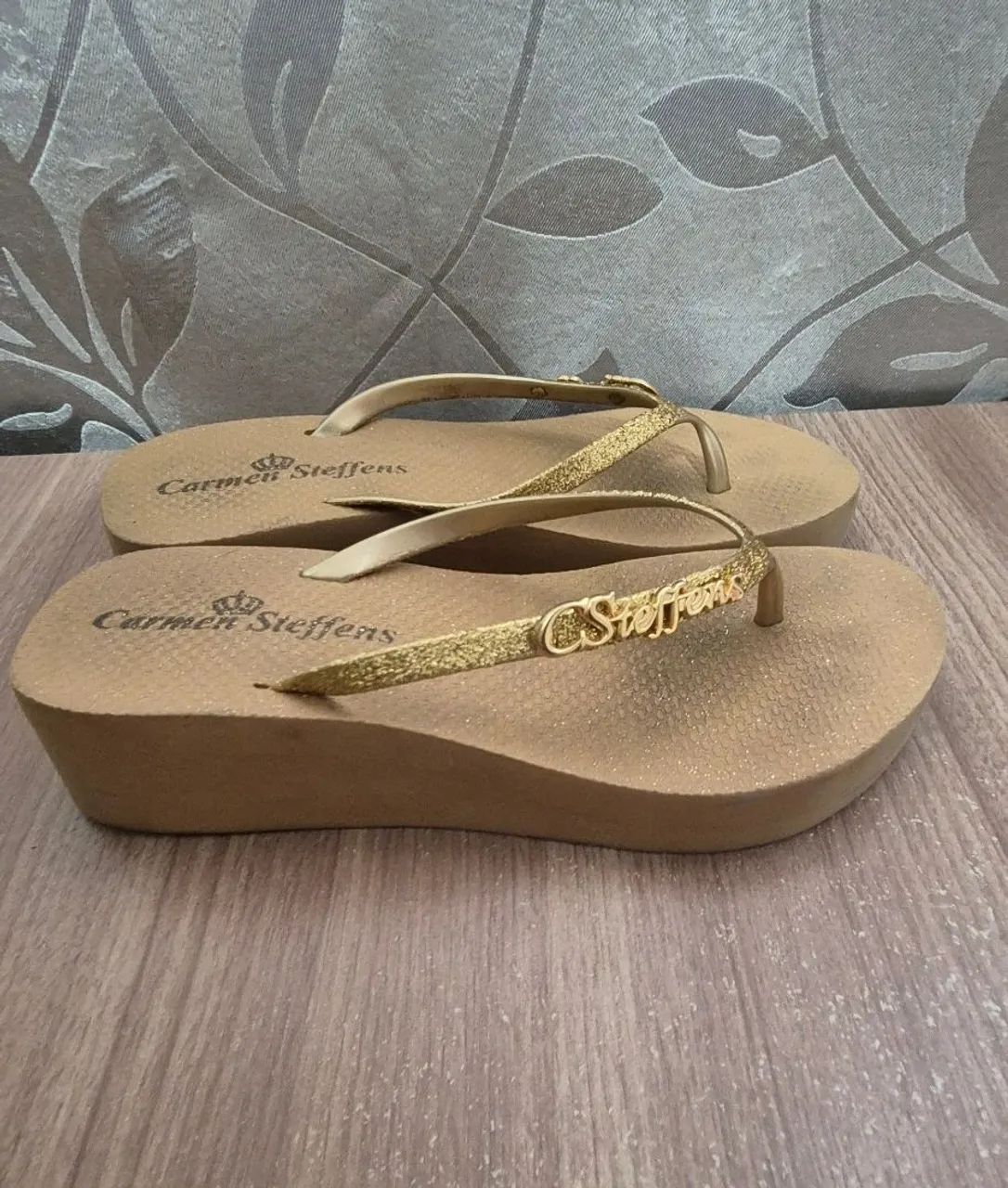 Sandalia Rasteira Carmen Steffens Sandalia Rasteirinha Carmen