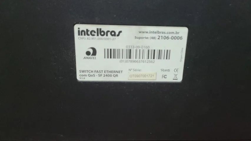 HUB 24 PORTAS INTELBRAS SF 2400 QR - Foto 3