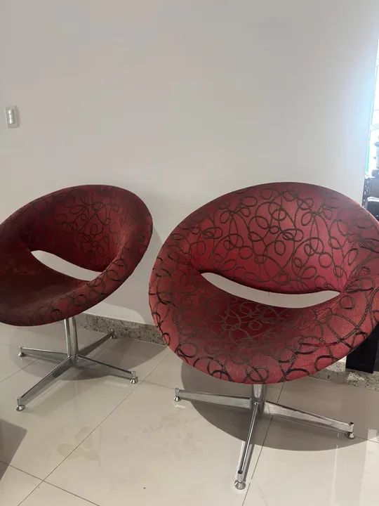 Cadeiras poltronas giratórias  - Foto 4