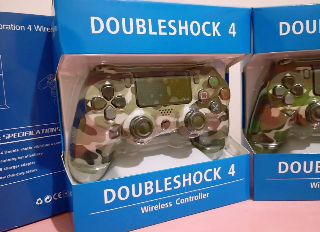 ? Controle PS4 Camuflado Personalizado - Sem Fio / Bluetooth - Foto 3