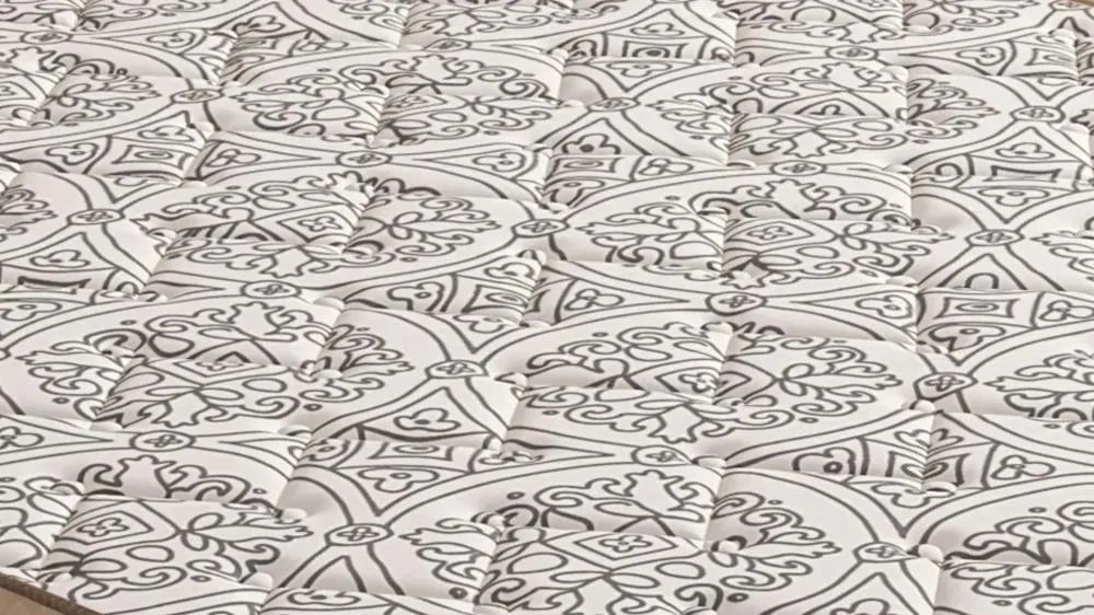 Colchão Queen molas ensacadas com espuma D80 24 cm 1,58x 1,98 Paropas Basic  - Foto 2