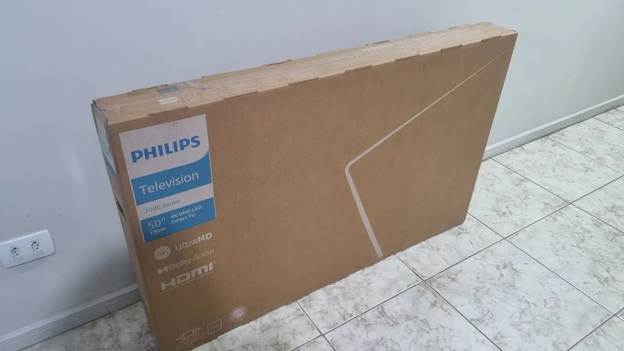 TV Philips 50" Série 7000 - Nova, Lacrada na Caixa (Nunca Usada) - Foto 4