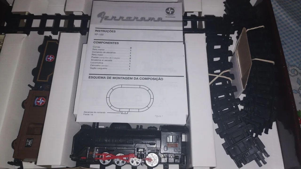 Ferrorama Estrela XP100 nunca montado e nem usado... - Foto 2