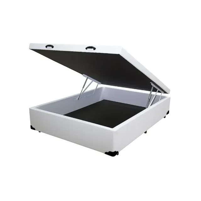 Box Baú Cinza Casal