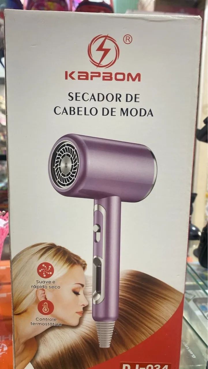 Secador de Cabelo Kapbom -  Sua Beleza Radiante!