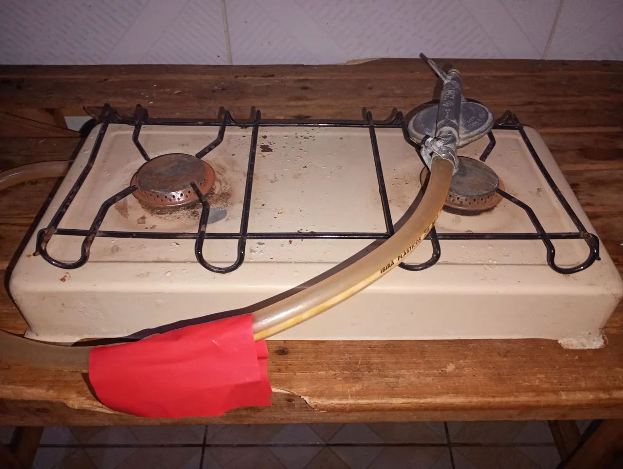 Fogão Portátil 2 Bocas - Ideal para Camping e Cozinha