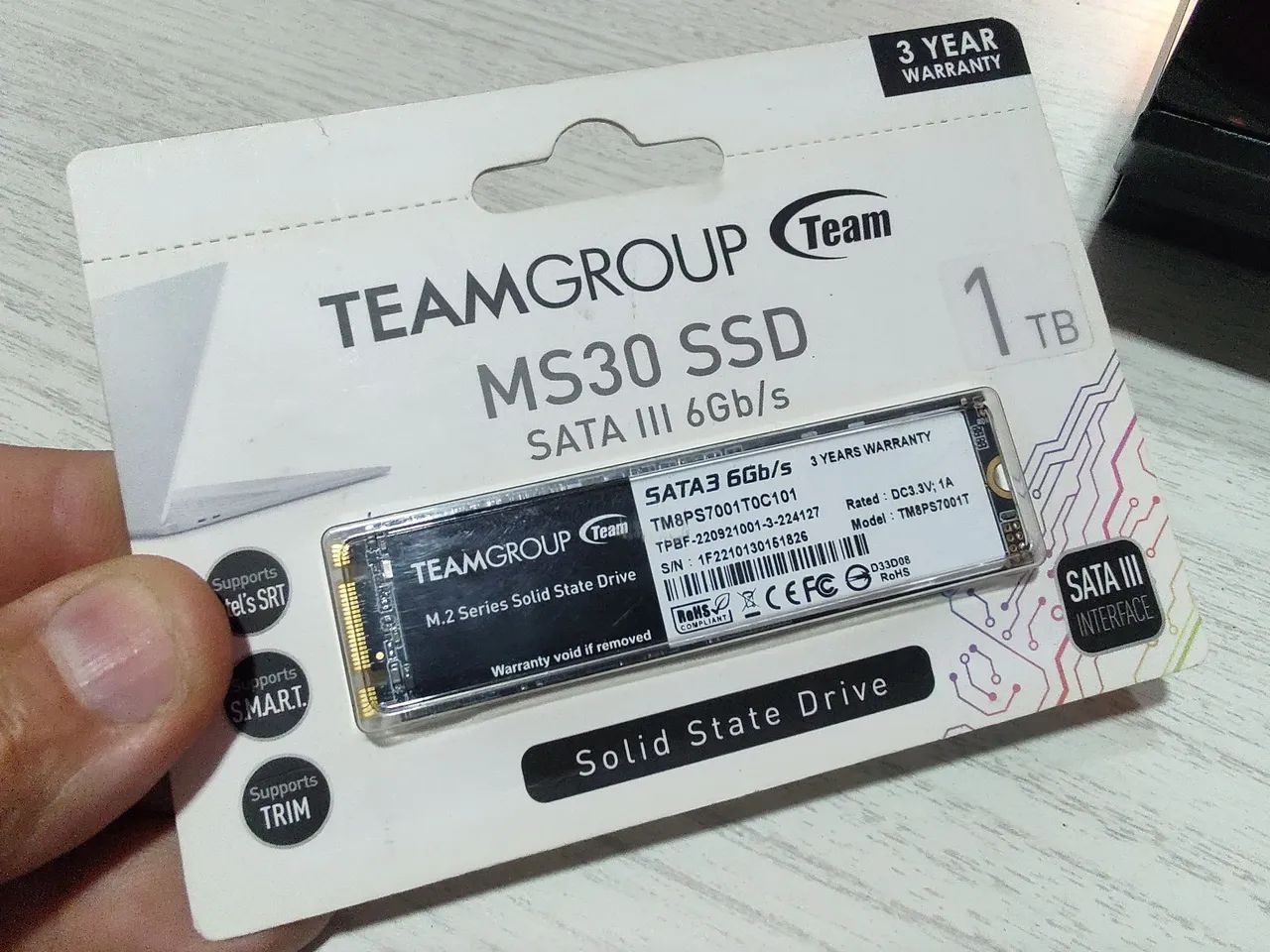 SSD M.2 Santa Team Group 1 Tera!