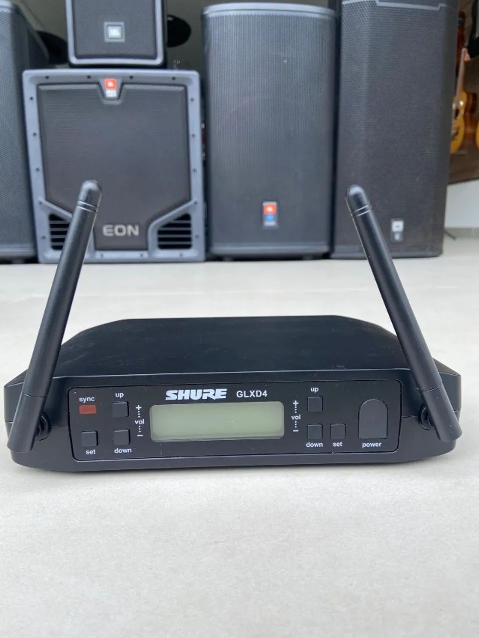 Microfone Shure GLX D4 Sem Fio Duplo    - Foto 5