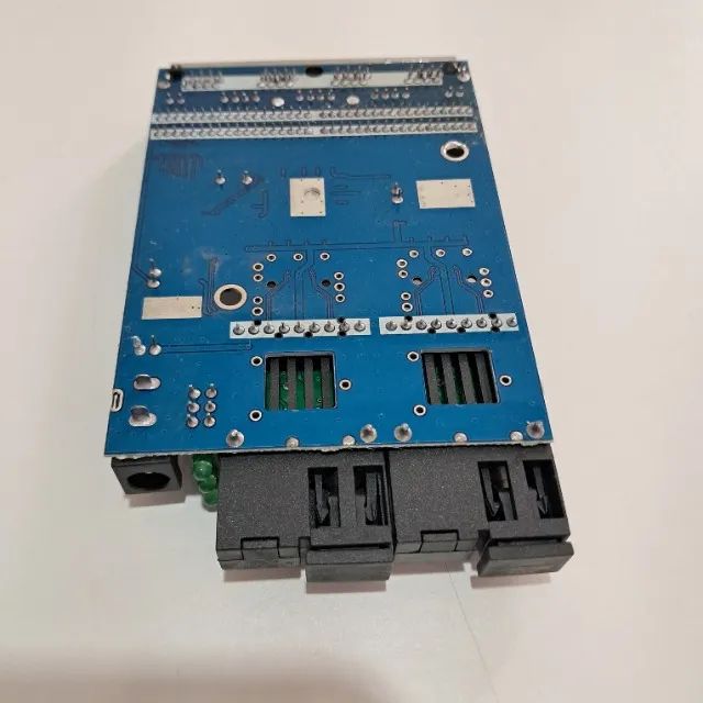 Unidades Switch Placa Rede Metro GBICS 20KM A + B + 4Rj45 Gigabit 1000Mps - Foto 3