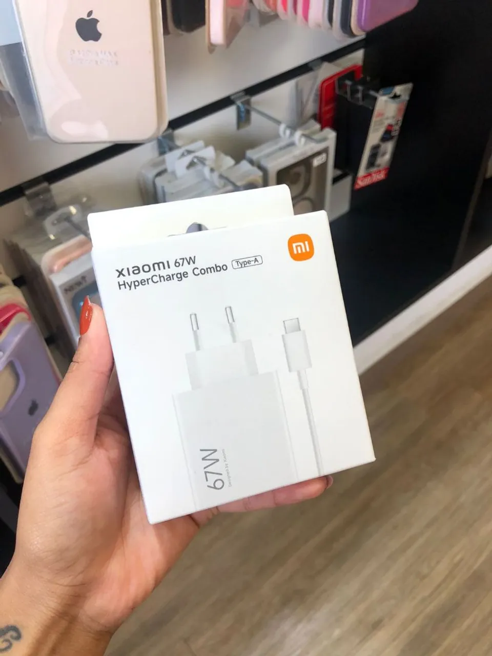 Carregador Xiaomi 67W HyperCharge Combo Type-A