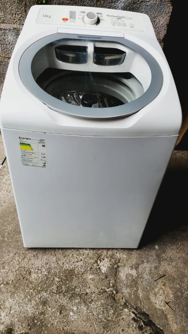 Maquina Lavar Roupas Brastemp Modelo BWH 12 Ative Bca.