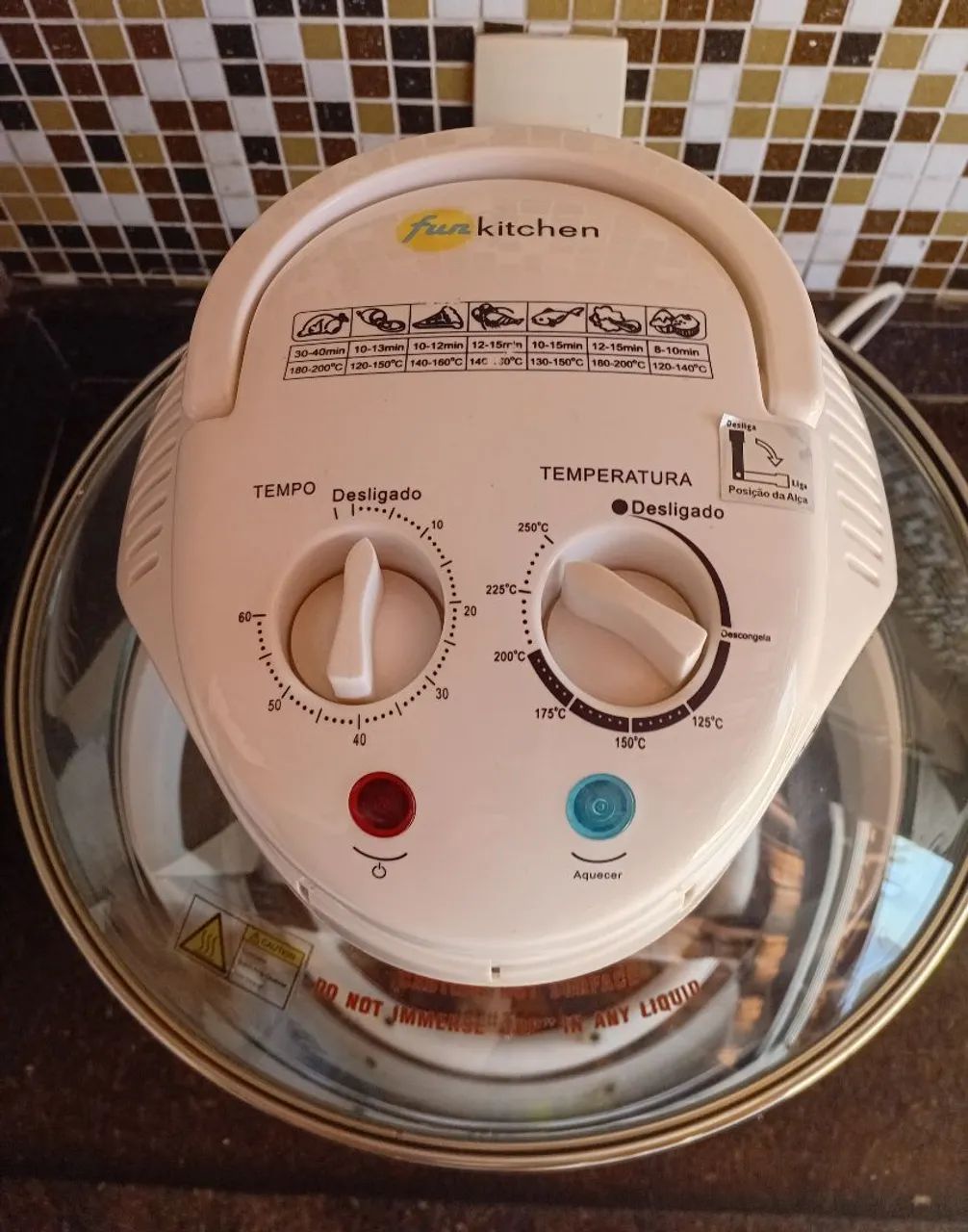 Forno Halogeneo Fun Kitchen para uso culinária ou baby reborn - Foto 2