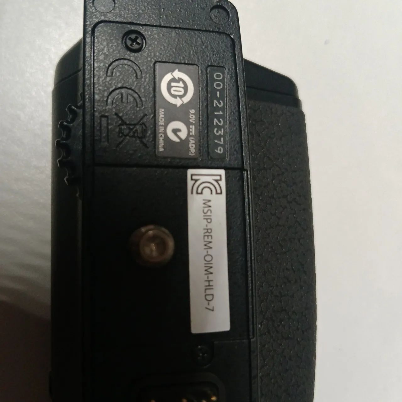 Vendo essa peça de câmera profissional nao seu de qual é 