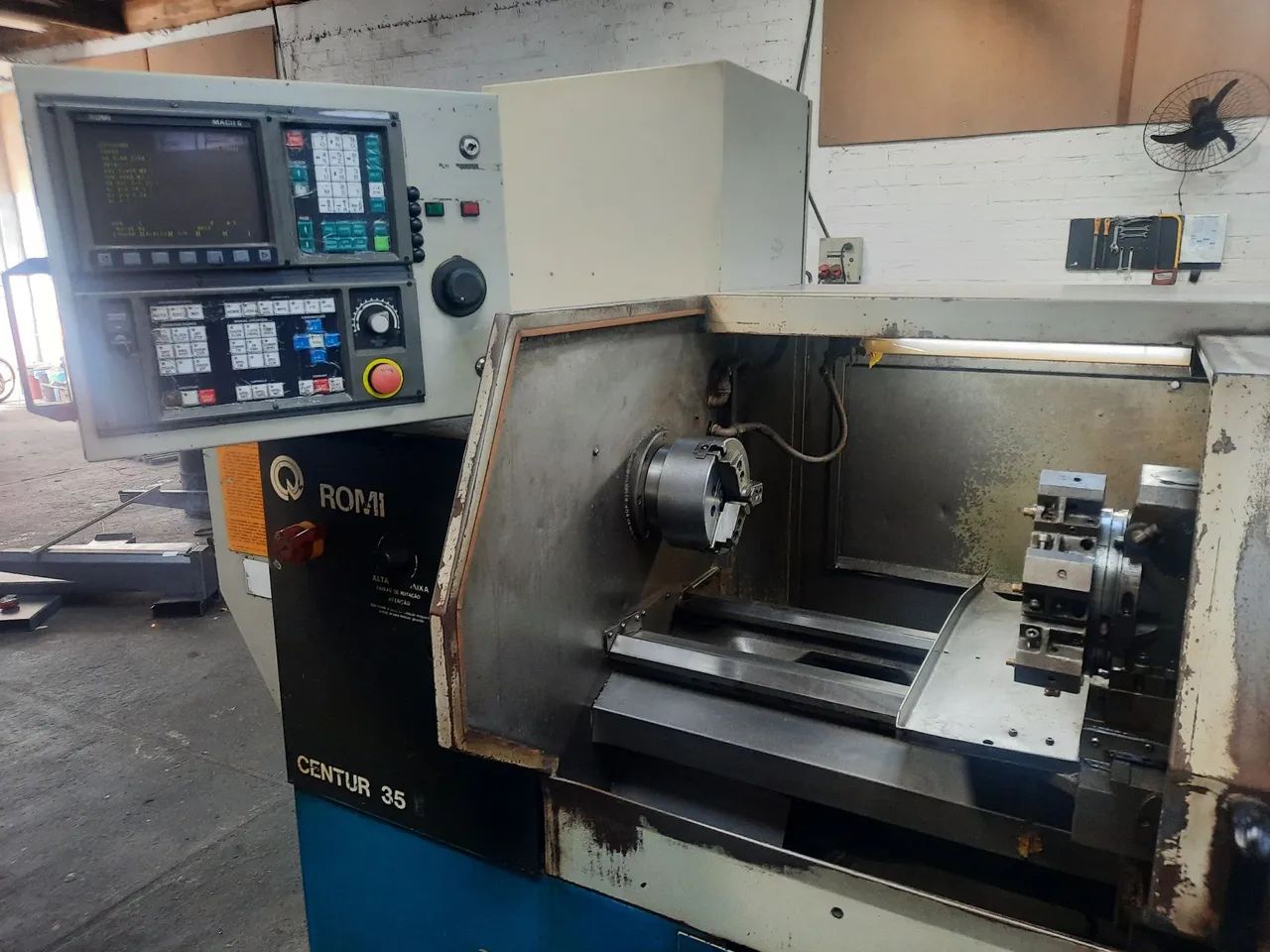 Torno CNC romi centur 35E