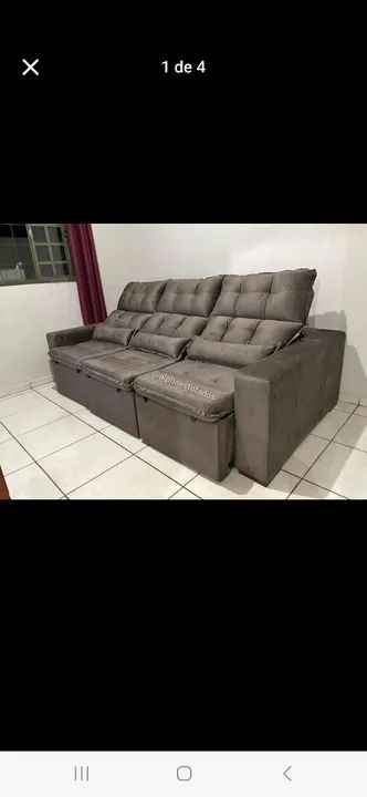 ?Sofá de 2,90 mts na pronta entrega ?