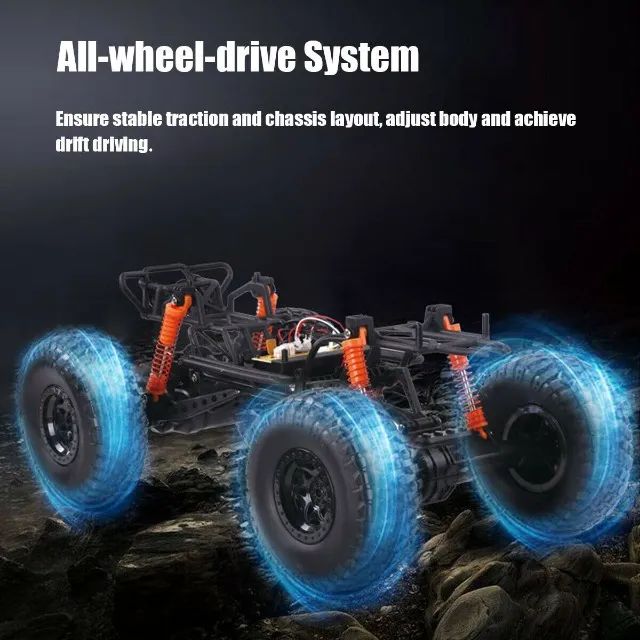 Usado carrinho controle remoto 50cm 4x4  - Foto 4