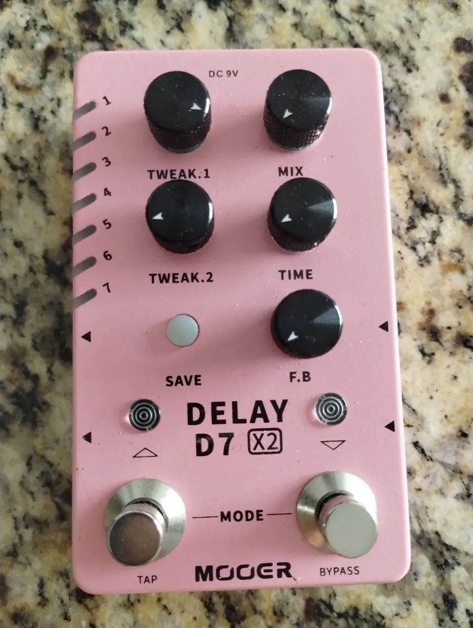 Pedal Delay Mooer D7 X2 - Instrumentos musicais - Miguel