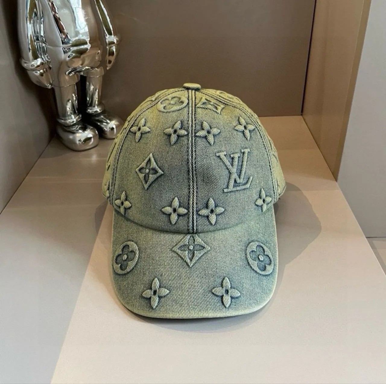 Boné Louis Vuitton Denim Monogram