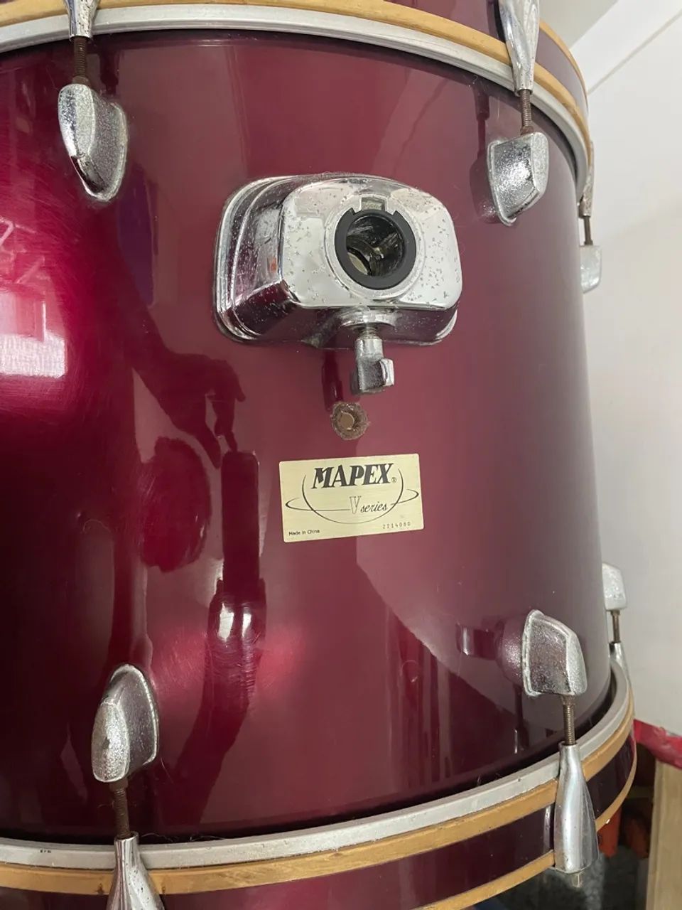 Bateria Mapex tambores e holder  - Foto 4