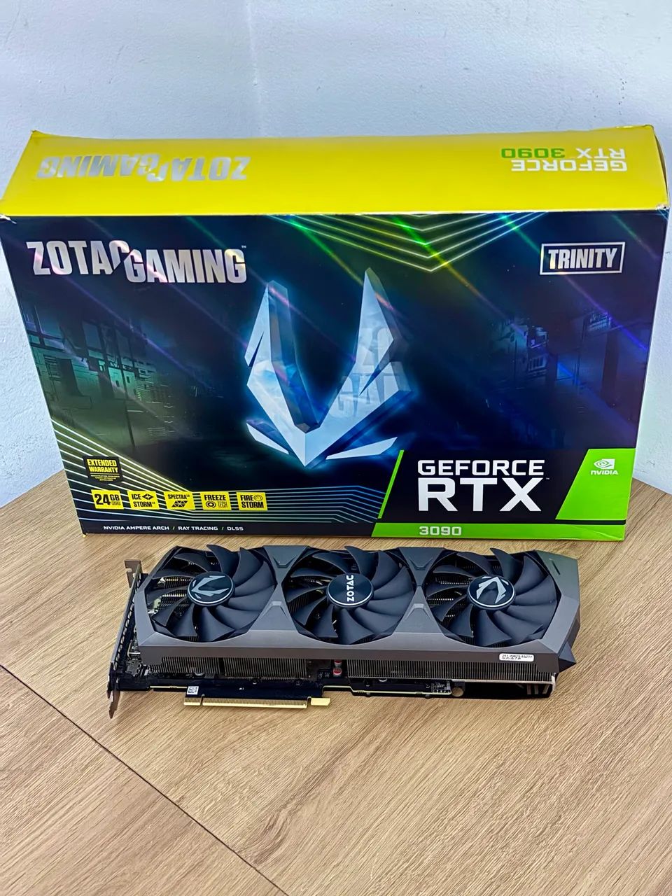 Placa de vídeo Rtx3090 24Gb Zotac (Aceito trocas) - Placas de