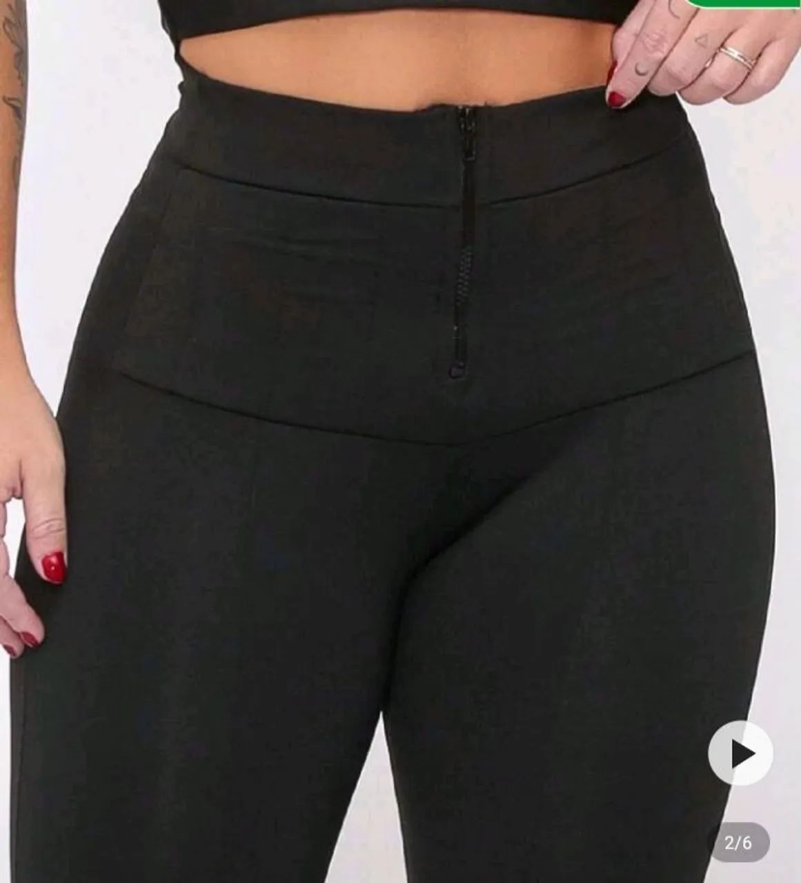 Calça Legging lipo - M  60,00