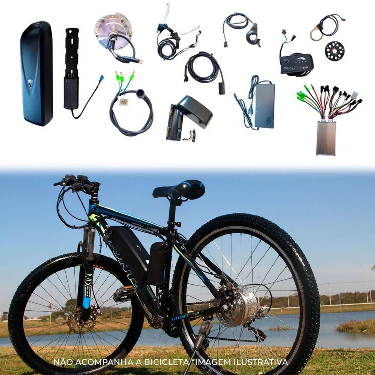 Transforme sua bicicleta em elétrica! 