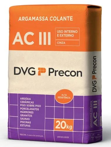 Argamassa AC3 Precon ou Ciplan - Alta Aderência para Porcelanatos e Fachadas!  - Foto 2
