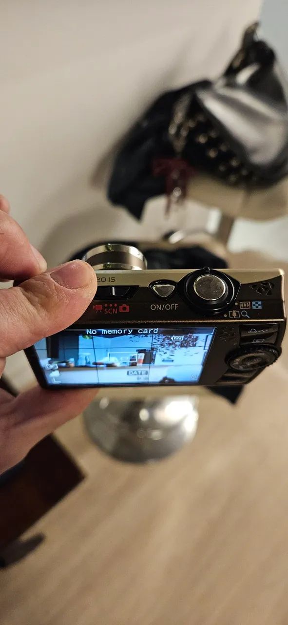 canon ixy digital 10 mega pixel dourado - Foto 5