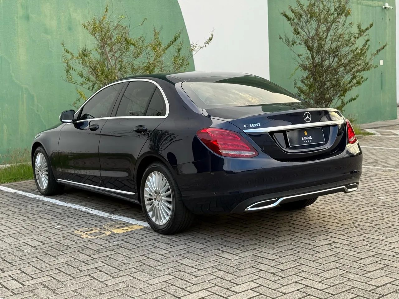 MERCEDES BENZ C-180 EXCLUSIVE 2018, veículo revisado, impecável  - Foto 3