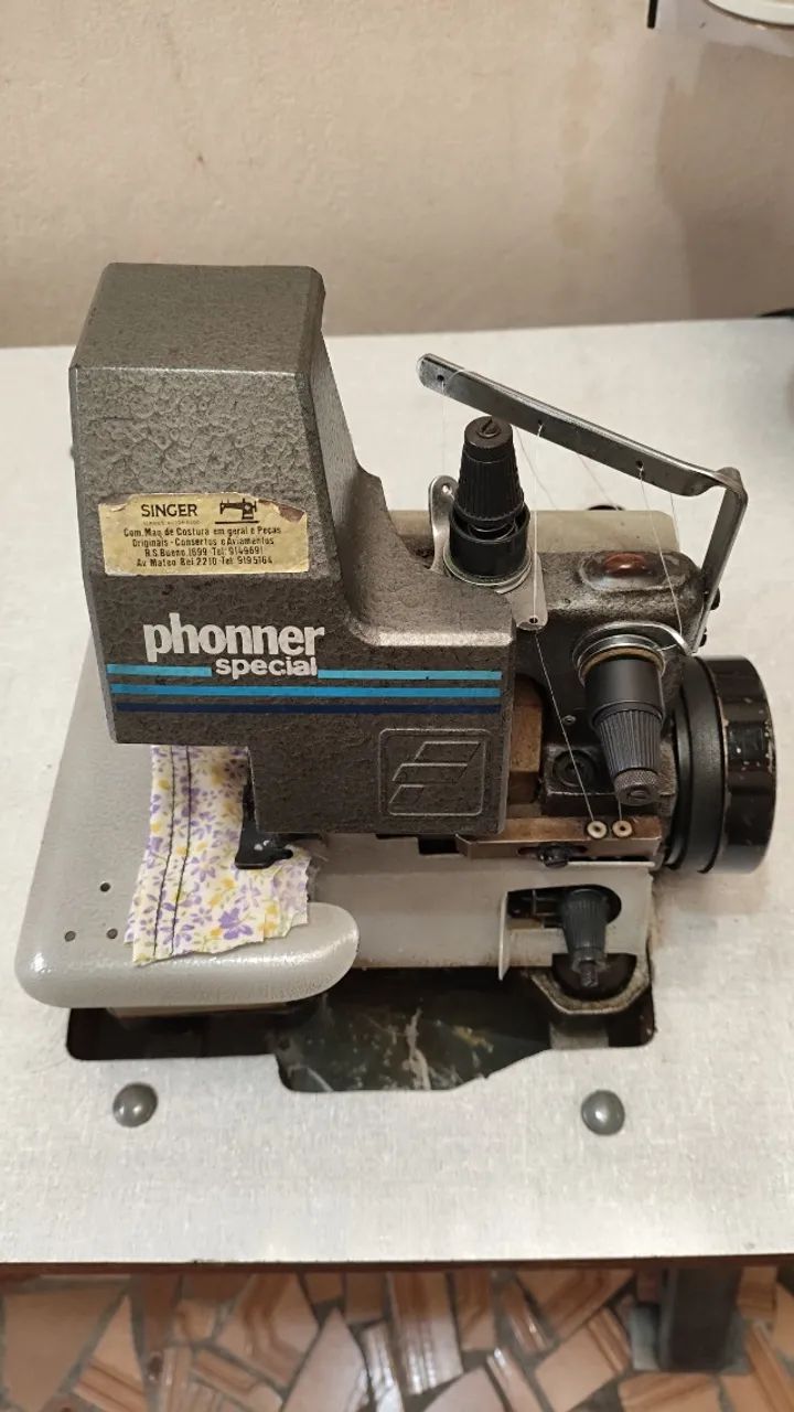 Maquina de Overloque Phonner Special LF 236 - Foto 3