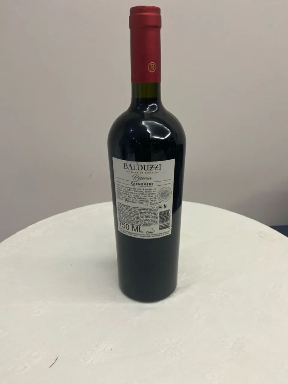 Vinho Chileno Baldduzzi Carmenere Reserva 2017 - Foto 2