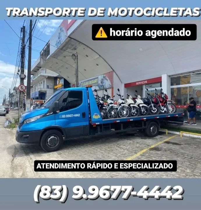 Transporte e reboque de carros, motos e equipamentos  - Foto 4