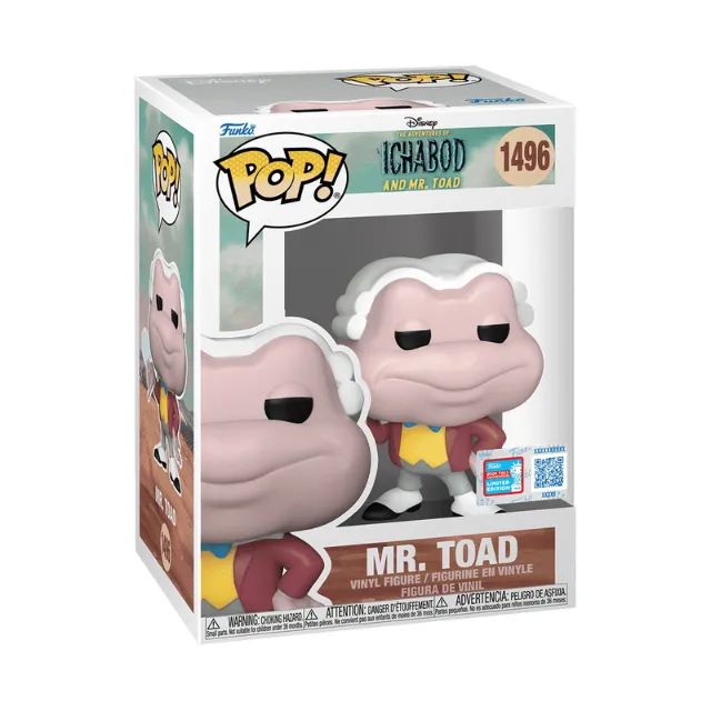 Funko Pop Disney Mr. Toad With Monocle 1496