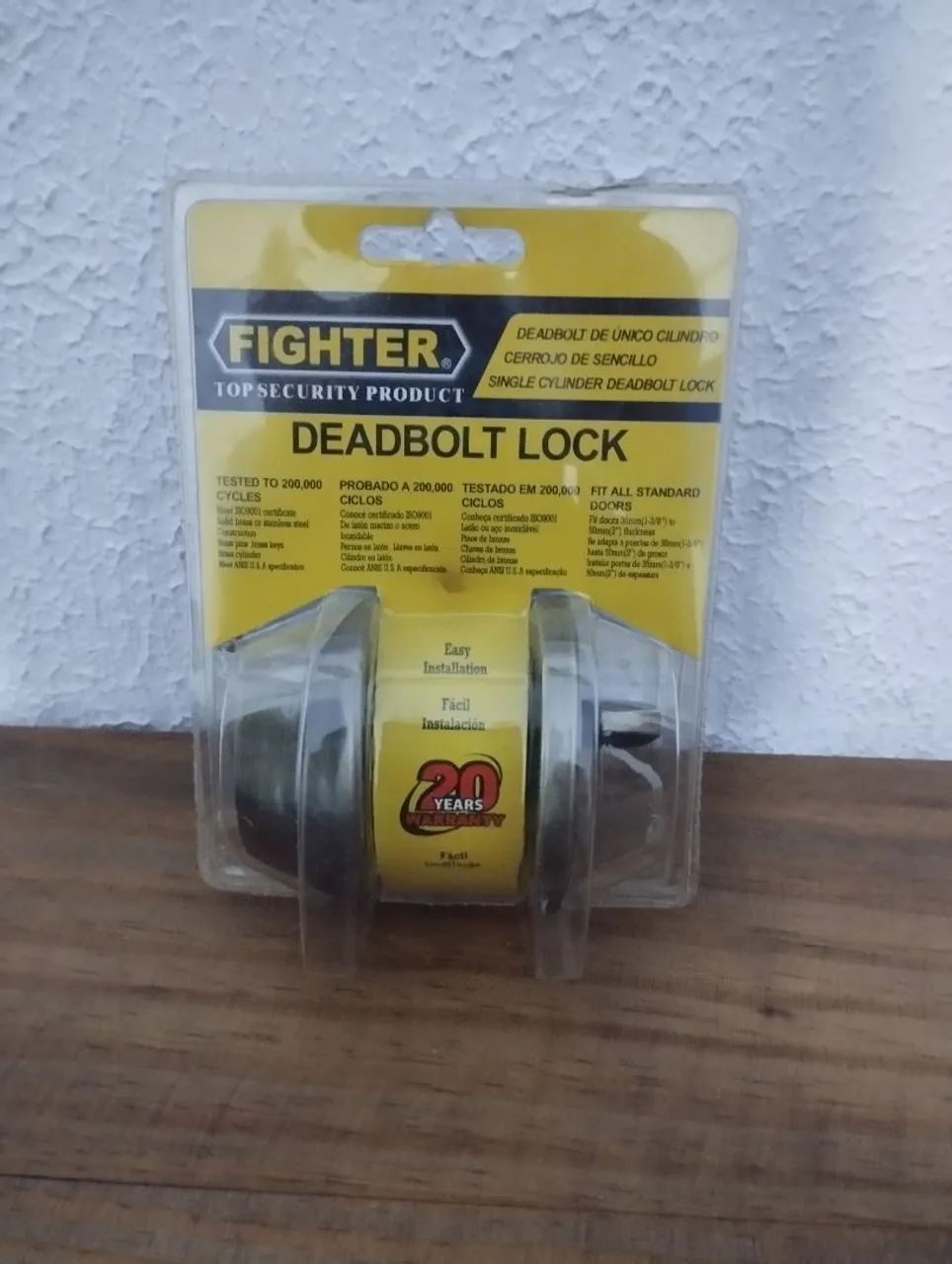 OFERTA ÚNICA! Fechadura de Segurança (Sistema de abertura e fechamento rápido)64842820282498122