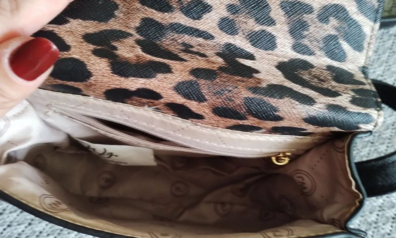 Bolsa de Ombro Animal Print - Marca WJ - Foto 3