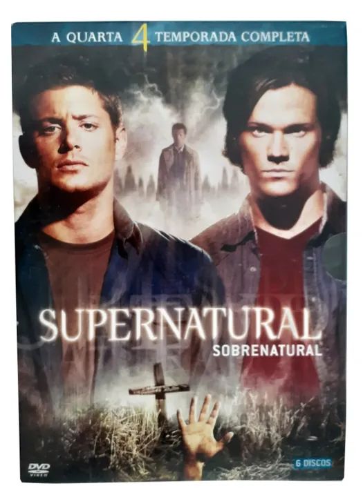 Box DVD Supernatural 4ª Temporada (6 discos)