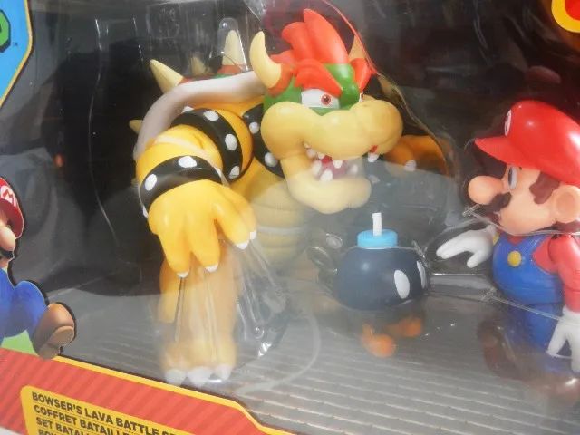 Conjunto Bonecos Super Mario Bowser Novo Lacrado - Foto 4